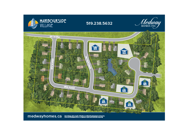 Harbourside Condominium site map